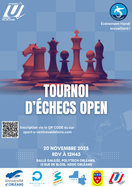Echecs | Tournoi d’échecs Open